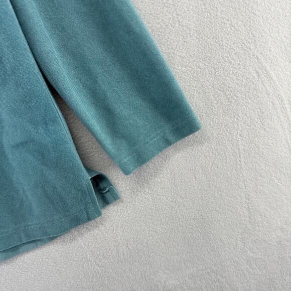 Vintage All American Shirt men's Medium Blue Suede Rockabilly Handmade 70s 80s - Picture 3 of 10